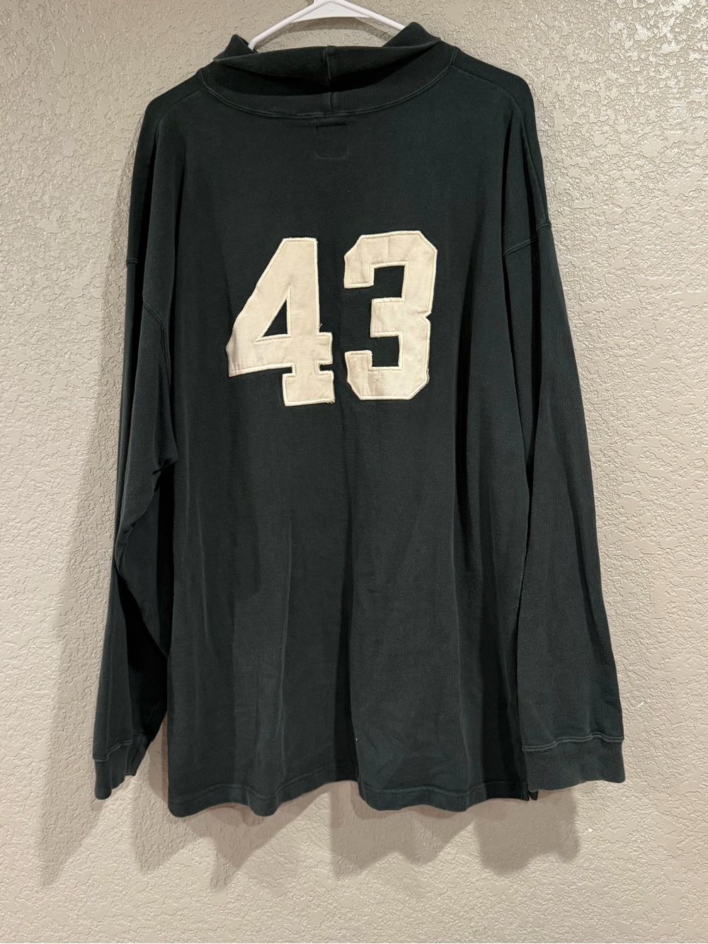 GAP Long-Sleeve Jersey Shirt with Cream Number 43
